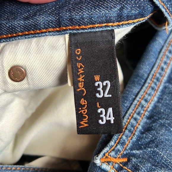 Nudie Buttonfly Easy Emil Jeans size 32/34 - Picture 7 of 13